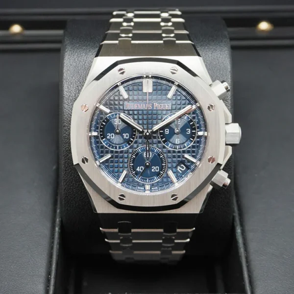 Audemars Piguet Royal Oak</br> 41 mm, Blue </br> Ref. 26240ST.OO.1320ST.05 - Image 4