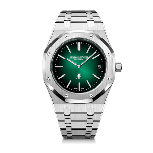 Audemars Piguet Royal Oak</br> 39 mm, Smoked green </br> Ref. 15202PT.OO.1240PT.01