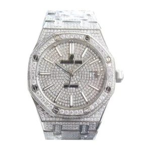 Audemars Piguet Royal Oak Selfwinding</br> 41 mm, Steel/Gem Set </br> Ref. 15400SR.OO.1220SR.01