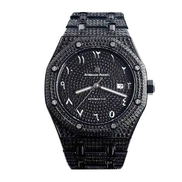 Audemars Piguet Royal Oak</br> 42 mm, Black/Gem Set </br> Ref. A160M266