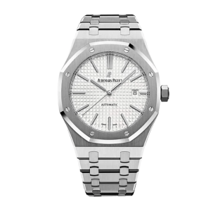 Audemars Piguet Royal Oak Selfwinding</br> 41 mm, White </br> Ref. 15400ST.OO.1220ST.02