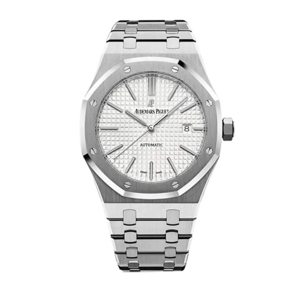 Audemars Piguet Royal Oak Selfwinding</br> 41 mm, White </br> Ref. 15400ST.OO.1220ST.02