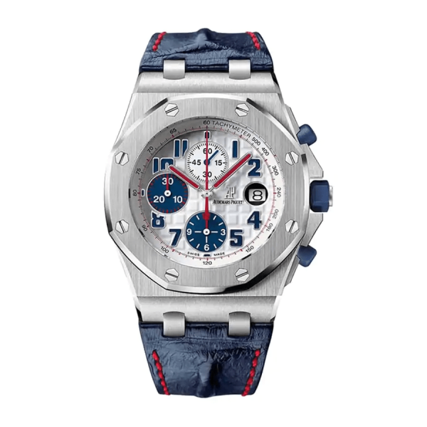 Audemars Piguet Royal Oak Offshore Tour Auto</br> 42 mm, White </br> Ref. 26208ST.OO.D305CR.0