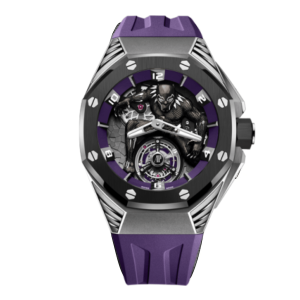 Audemars Piguet “Black Panther” Flying Tourbillon</br> 42 mm, Titanium </br> Ref. 26620IO.OO.D077CA.01