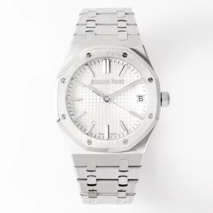 Audemars Piguet Royal Oak 50th Anniversary</br> 41 mm, White </br> Ref. 15510ST.OO.1320ST.03