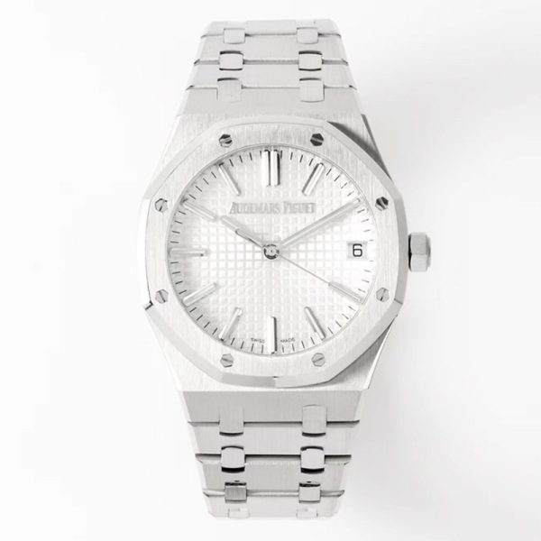Audemars Piguet Royal Oak 50th Anniversary</br> 41 mm, White </br> Ref. 15510ST.OO.1320ST.03