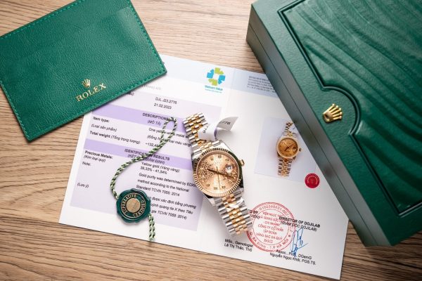Rolex DateJust Replica Watch Gold Wrapped Fluted Dial GM Factory 36mm