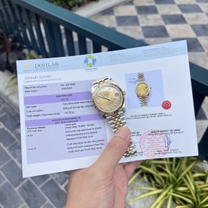 Rolex DateJust Gold Wrapped Replica Watch Champagne Dial GM Factory 41mm