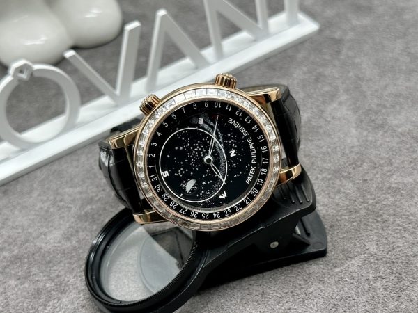 Patek Philippe Best Replica Watch Grand Complications 6104R Custom Solid Gold Watch and Diamonds 44mm