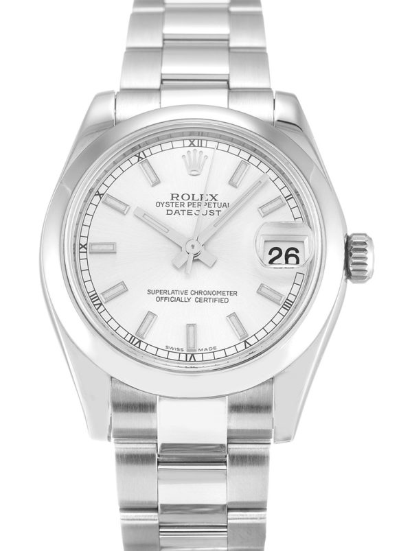 Rolex Lady-Datejust 30mm Silver Dial 178240