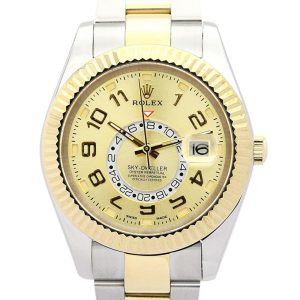 Rolex Sky-Dweller 42mm Gold Dial 326938