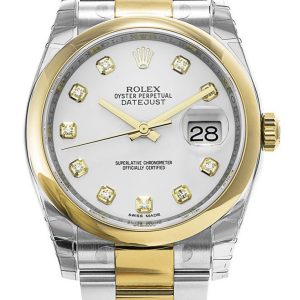 Rolex Datejust 36mm White Dial 116203