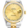 Rolex Datejust 36mm Gold Dial 16233