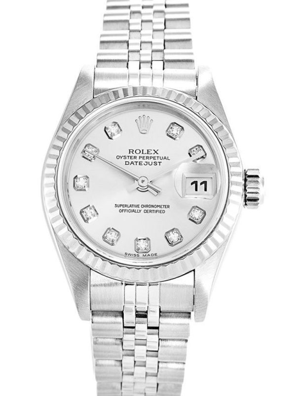 Rolex Datejust 26mm White Dial 79174