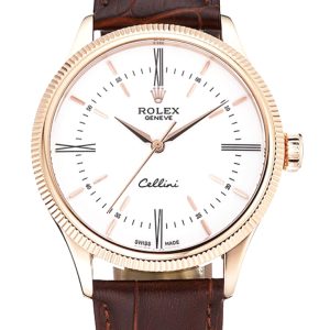 Superclone Rolex Cellini 39mm White Dial 622655