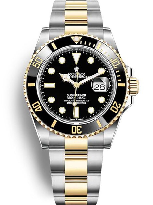 Superclone Rolex Submariner 41mm Black Dial 126613LN