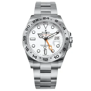Rolex “Polar” Explorer II 42mm White Dial 226570 WSO
