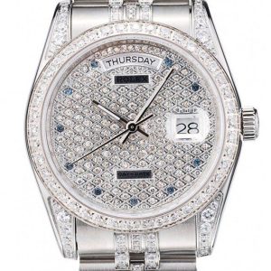 Rolex Day-Date 36mm Diamond Dial 41985