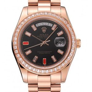 Superclone Rolex Day-Date 41mm Black Dial 1454102
