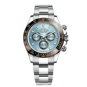 Superclone Rolex Daytona 40 mm Ice blue Dial 116506 “Platona”