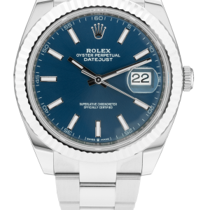 Rolex Datejust 41mm Blue Dial 126334 Oyster