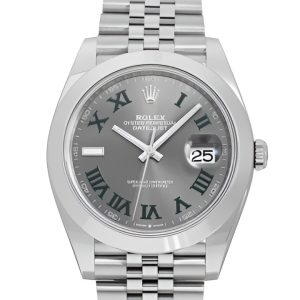 Superclone Rolex Datejust 41mm Rhodium Dial 126300 “Wimbledon” Jubilee