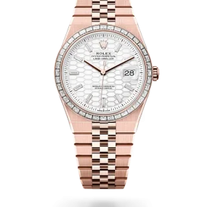 Rolex Land-Dweller 40 mm Everose gold and diamonds
