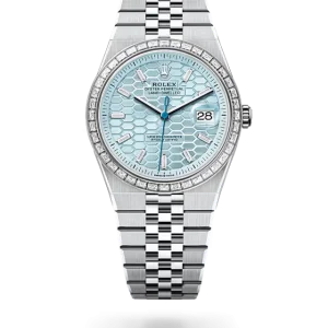 Rolex Land-Dweller 40 mm platinum and diamonds