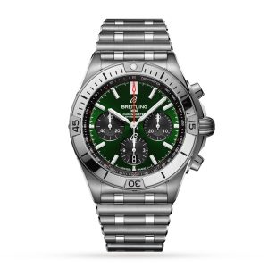 Breitling Chronomat B01 42 Stainless Steel – Green AB0134101L1A1