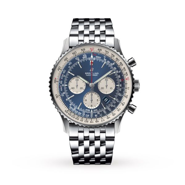 Breitling Navitimer 1 B01 Chronograph 46 Mens Watch AB0127211C1A1