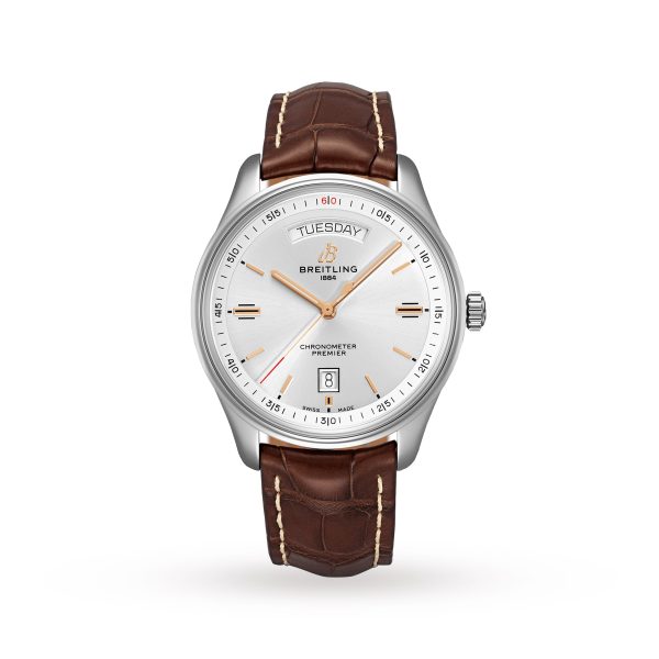 Breitling Premier Automatic Day Date 40 Mens Watch A45340211G1P1