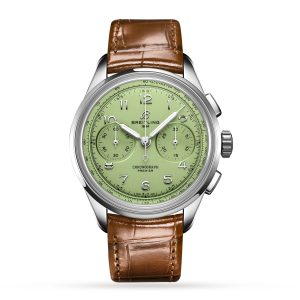Breitling Premier Heritage Chronograph 40mm Mens Watch AB0930D31L1P1