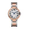 Cartier Ballon Bleu De Cartier Watch 36mm Automatic Rose Gold Steel W2BB0003