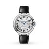 Cartier Ballon Bleu De Cartier Watch 40mm Automatic Steel Leather WSBB0039