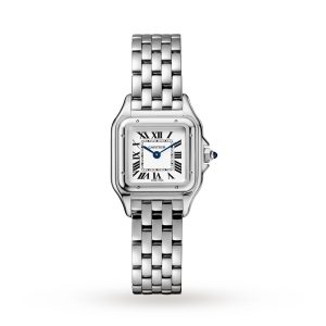 Cartier Panthère De Cartier Watch Small Model Quartz Steel WSPN0006