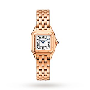 Cartier Panthère de Cartier watch small model quartz movement rose gold WGPN0006