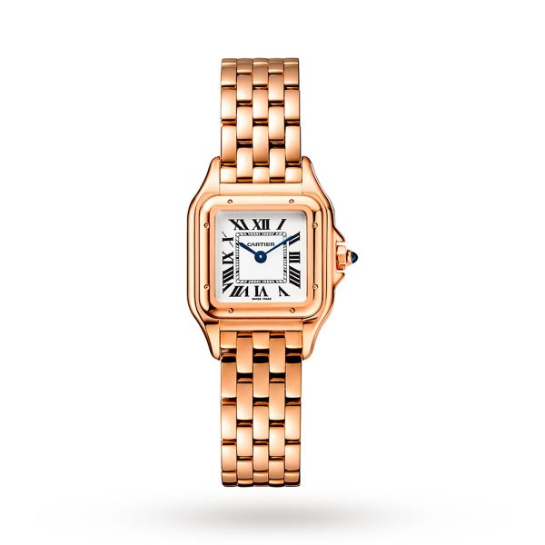 Cartier Panthère de Cartier watch small model quartz movement rose gold WGPN0006