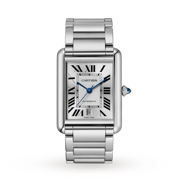 Cartier Tank Must Extra-large model automatic movement steel WSTA0053