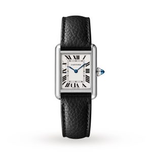 Cartier Tank Must Small model quartz movement steel leather WSTA0042