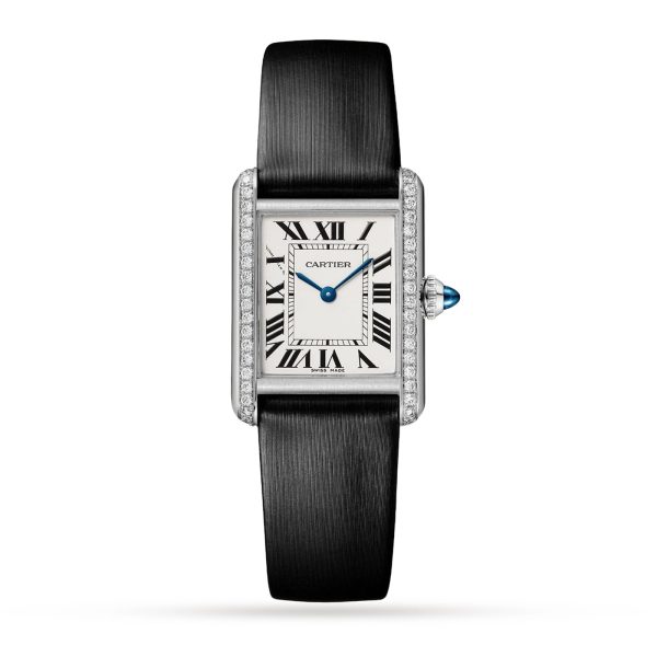Cartier Tank Must watch small model quartz movement. Steel case W4TA0016