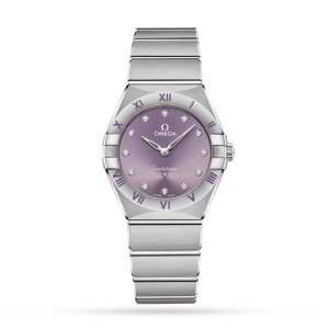 Omega Constellation 28mm Ladies Watch O13110286060002