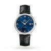 Omega De Ville Prestige Mens 39.5mm Automatic Co-Axial Blue Mens Watch O42413402003001