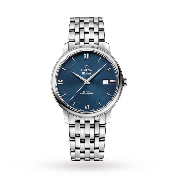 Omega De Ville Prestige Mens 39.5mm Automatic Co-Axial Date Mens Watch O42410402003001