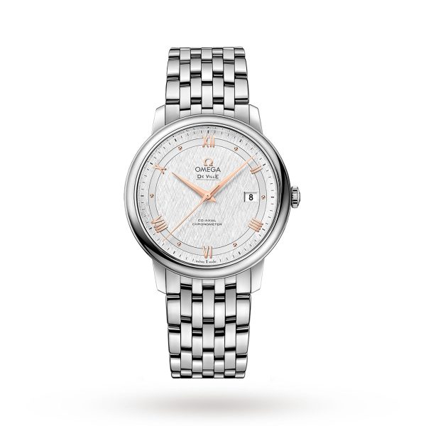 Omega De Ville Prestige Mens 39mm Automatic Co-Axial Date Mens Watch O42410402002004