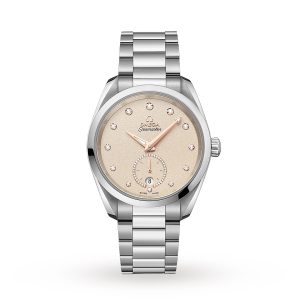 Omega Seamaster Aqua Terra Seamaster Steel Chronometer 38mm Ladies Watch O22010382059001