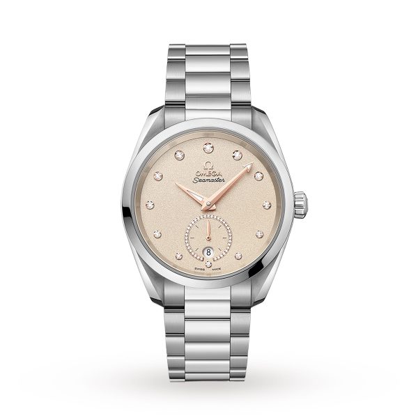 Omega Seamaster Aqua Terra Seamaster Steel Chronometer 38mm Ladies Watch O22010382059001