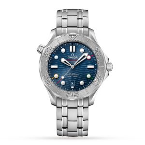 Omega Seamaster “Beijing 2022” Diver 300M Co-Axial Master Chronometer 42mm Mens Watch O52230422003001