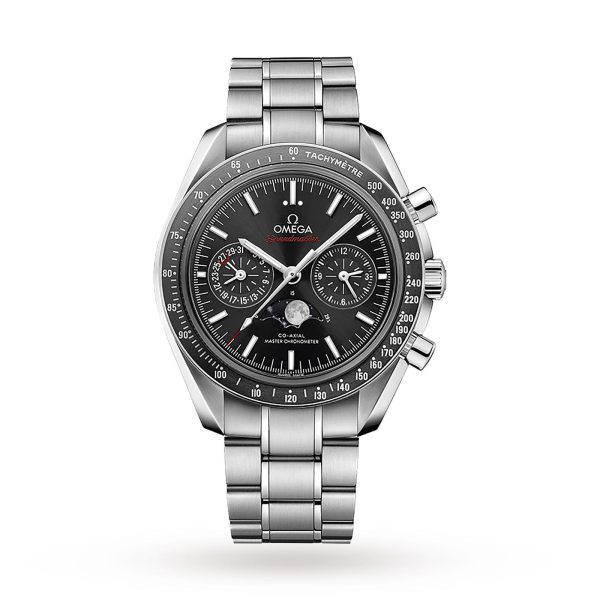 Omega Speedmaster Moonwatch Mens 44.25mm Co-Axial Automatic Moonphase Watch O30430445201001