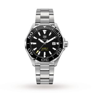 TAG Heuer Aquaracer 300M Calibre 5 43mm Ceramic Bezel Mens Watch WAY201A.BA0927