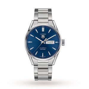 TAG Heuer Carrera Calibre 5 41mm Automatic Day-Date Mens Watch WAR201E.BA0723